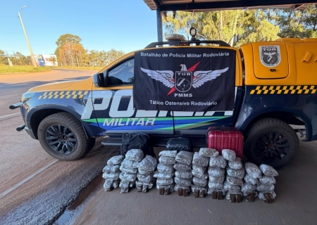 PMR apreende 22 kg de drogas e causa prejuízo de R$ 342 mil ao crime