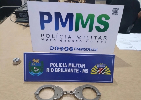 Polícia Militar cumpre dois mandados de prisão durante ações em Rio Brilhante