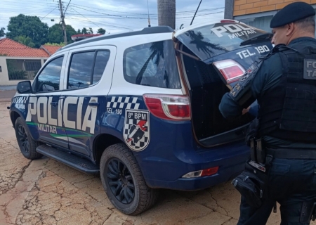 Homem de 58 anos é preso pela Força Tática para cumprimento de mandado judicial em Batayporã
