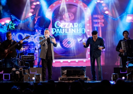 42ª Fejuna começa hoje com show de Cézar e Paulinho em Nova Andradina