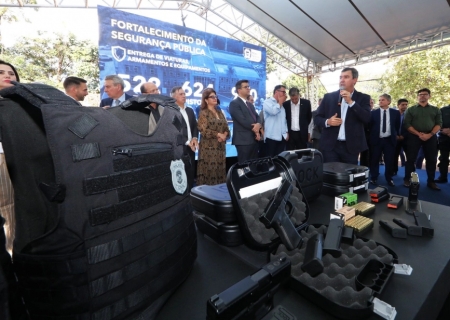 Governo de MS entrega 522 viaturas e reforça segurança nos 79 municípios