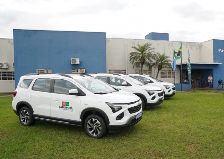 Batayporã investe R$ 446,7 mil e reforça frota da Saúde com três novos veículos