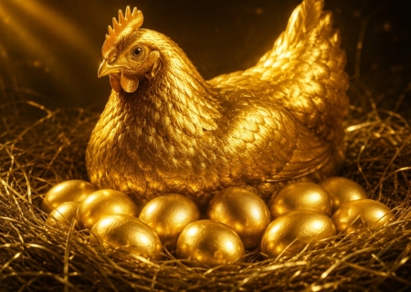 A galinha dos ovos de ouro e o teatro da falsa desistência