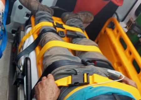 Trabalhador fica ferido após cair de telhado de 3 metros em Nova Casa Verde