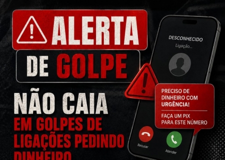 Polícia Militar alerta população sobre golpes com pedidos de dinheiro por telefone e PIX