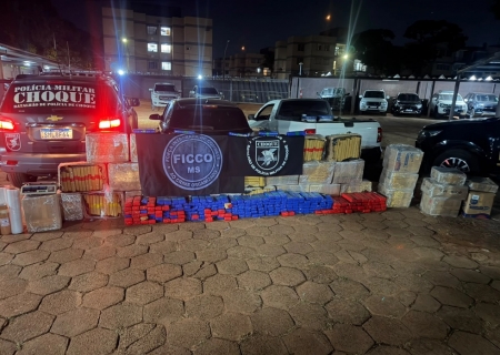 Operação apreende mais de uma tonelada de drogas em Campo Grande