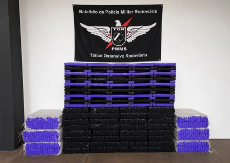 TOR apreende 549 quilos de drogas em duas ocorrências em Tacuru