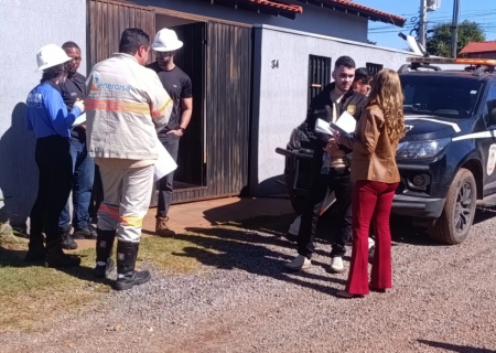 Operação da Polícia Civil e Energisa combate furto de energia e leva seis à delegacia em Jardim
