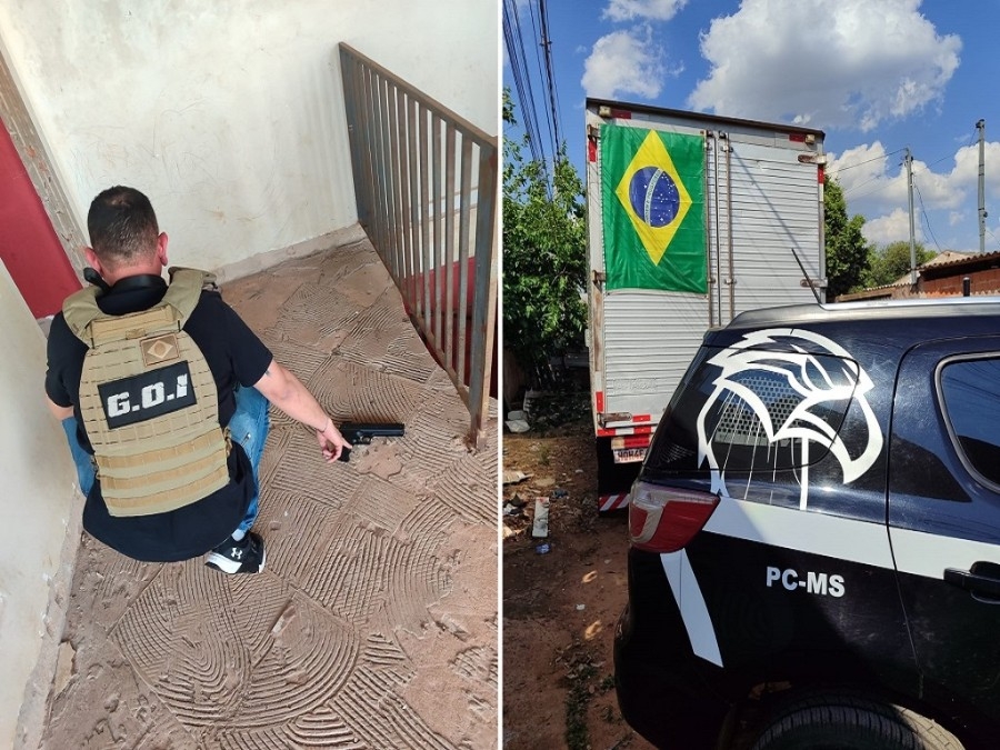 GOI resgata vítima mantida em cativeiro e prende quatro em Campo Grande