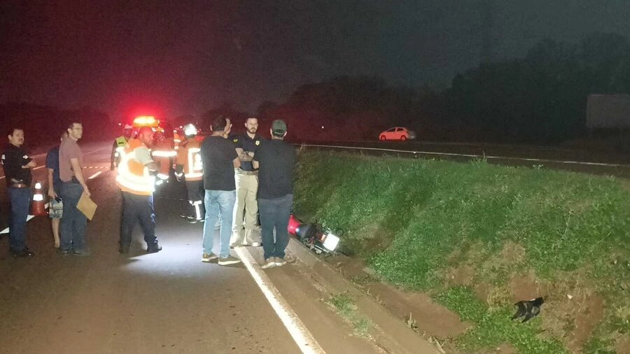 Jovem de 19 anos morre em acidente na BR-163 em Dourados