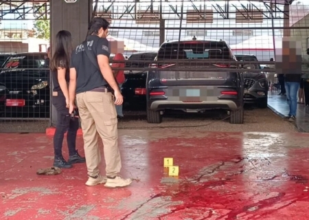 Jovem de 19 anos é morto a tiros e motoneta usada no crime é encontrada em Dourados