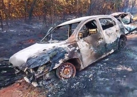 Acidente com cinco veículos na BR-163 deixa quatro mortos e seis feridos em Bandeirantes