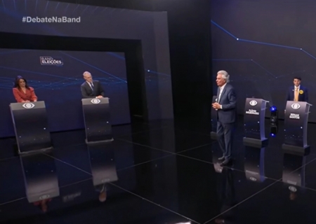 Sem Lula, Flávio e Zema, debate da Band tem críticas e propostas