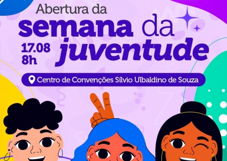 Semana Municipal da Juventude terá programação especial em Nova Andradina