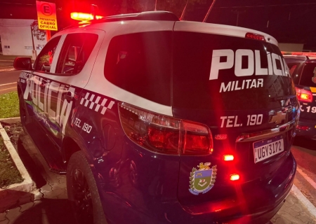 Homem é detido após confusão e resistência à PM em Nova Andradina