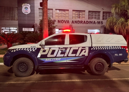 Homem é detido após invadir quintal de residência em Nova Andradina