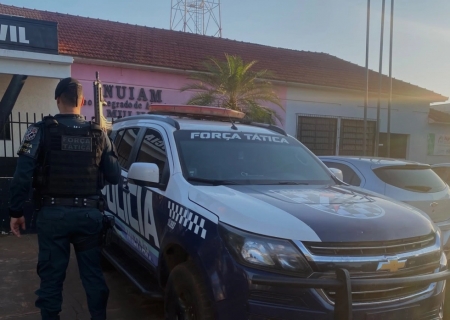 Força Tática prende homem procurado pela Justiça em Rio Brilhante