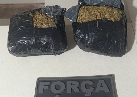 Homem é detido com quase 800 gramas de maconha durante abordagem em Nova Andradina