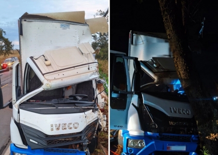 Caminhoneiro morre após acidente na BR-267 em Nova Andradina