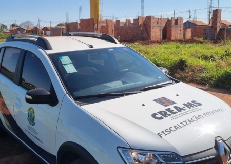 Crea-MS fiscaliza obras em Nova Andradina e Batayporã
