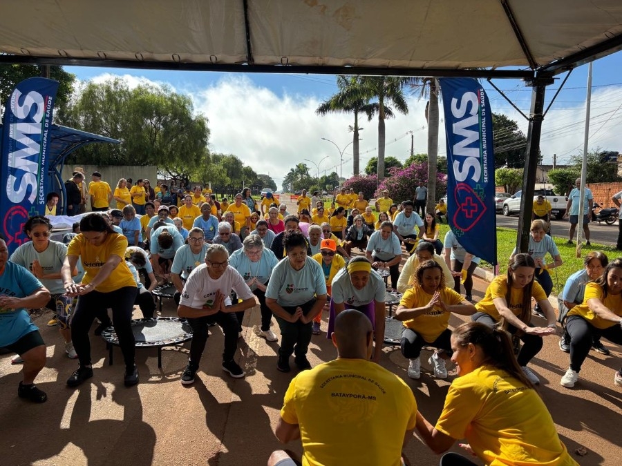 'Corpo e Mente Saudáveis': Setembro Amarelo inicia com atividade física em grupo