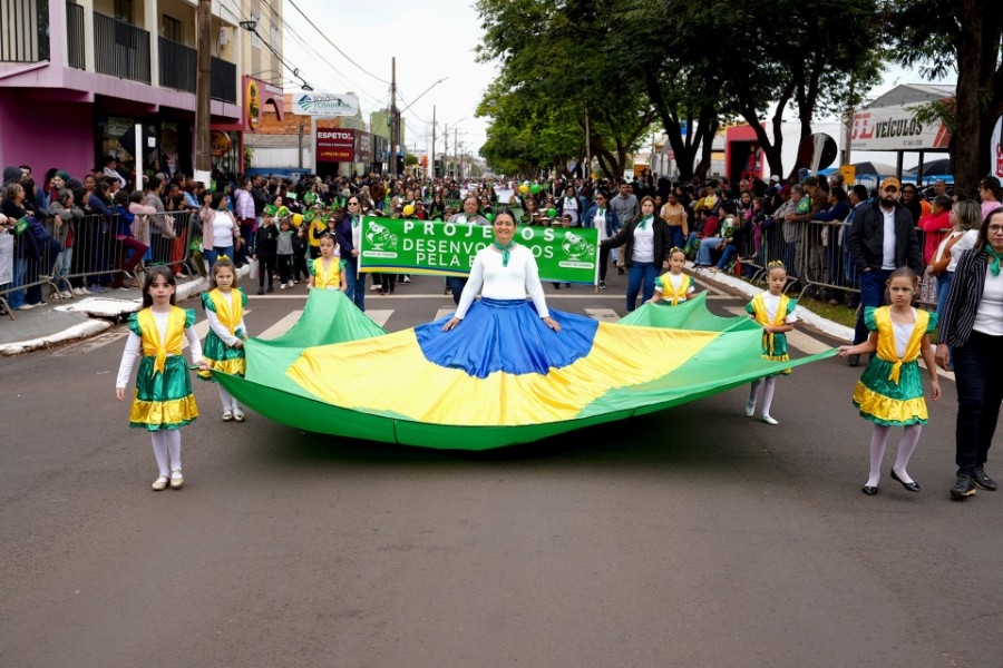 204 anos da Independência são celebrados com civismo em Nova Andradina
