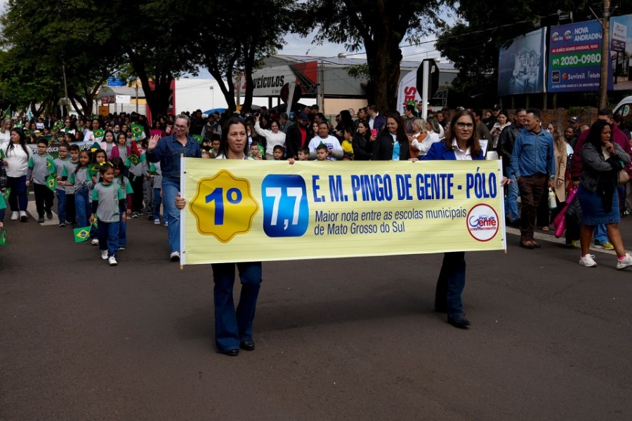 204 anos da Independência são celebrados com civismo em Nova Andradina
