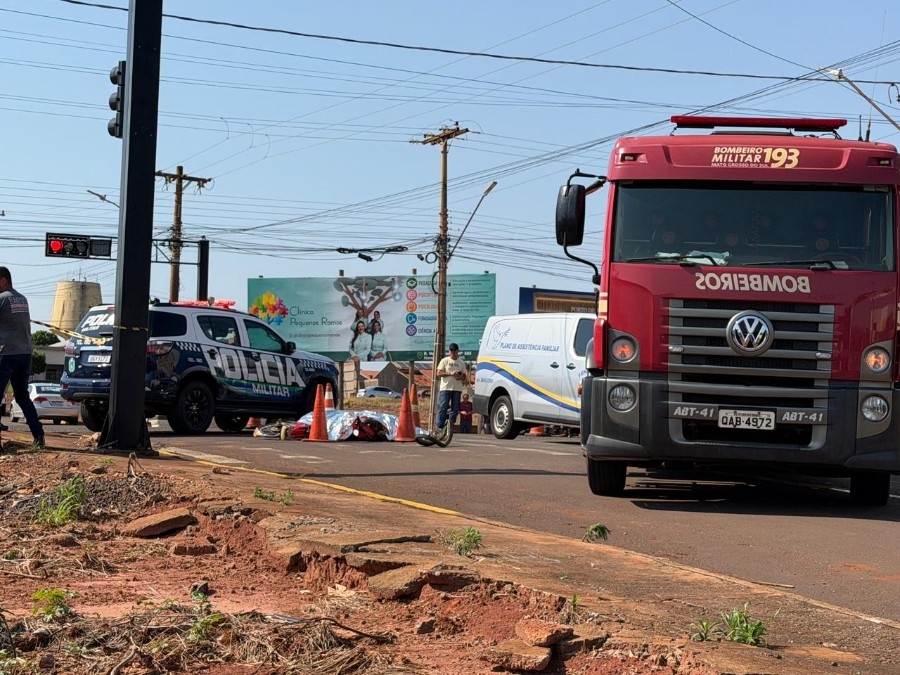 Vítima de acidente com bicicleta elétrica em Nova Andradina é identificada