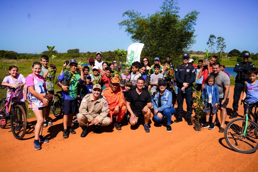 Esporte e educação ambiental mobilizam estudantes no 2º Pedal Ecológico do Cerrado