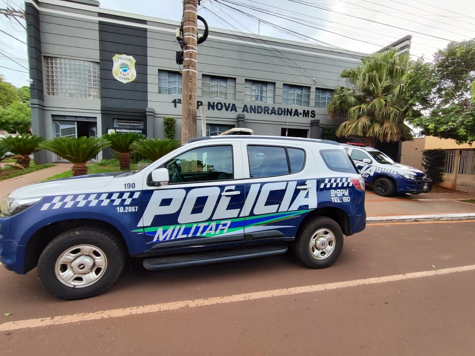 PM cumpre dois mandados de prisão em Nova Andradina