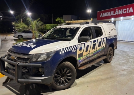 Mulher fica inconsciente após sofrer corte profundo no braço durante briga em Rio Brilhante