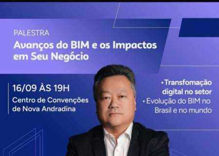 Nova Andradina recebe evento gratuito sobre inovação e transformação digital na construção civil