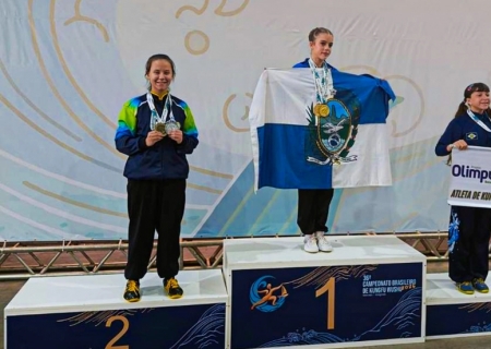 Atletas de Nova Andradina conquistam pódios no Brasileiro de Kung Fu Wushu