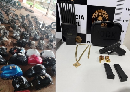 Passagem secreta leva polícia a desmanche clandestino em Campo Grande