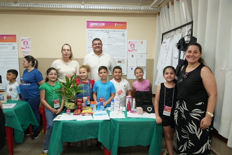 Escolas municipais levam ciência e inovação à Fecinova 2026