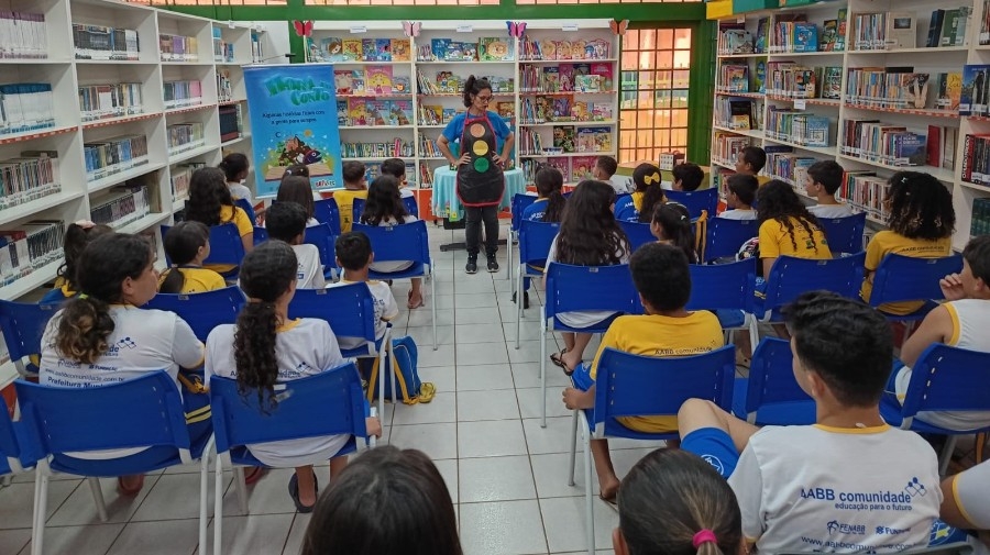 Biblioteca SESI leva educação para o trânsito de forma lúdica às crianças