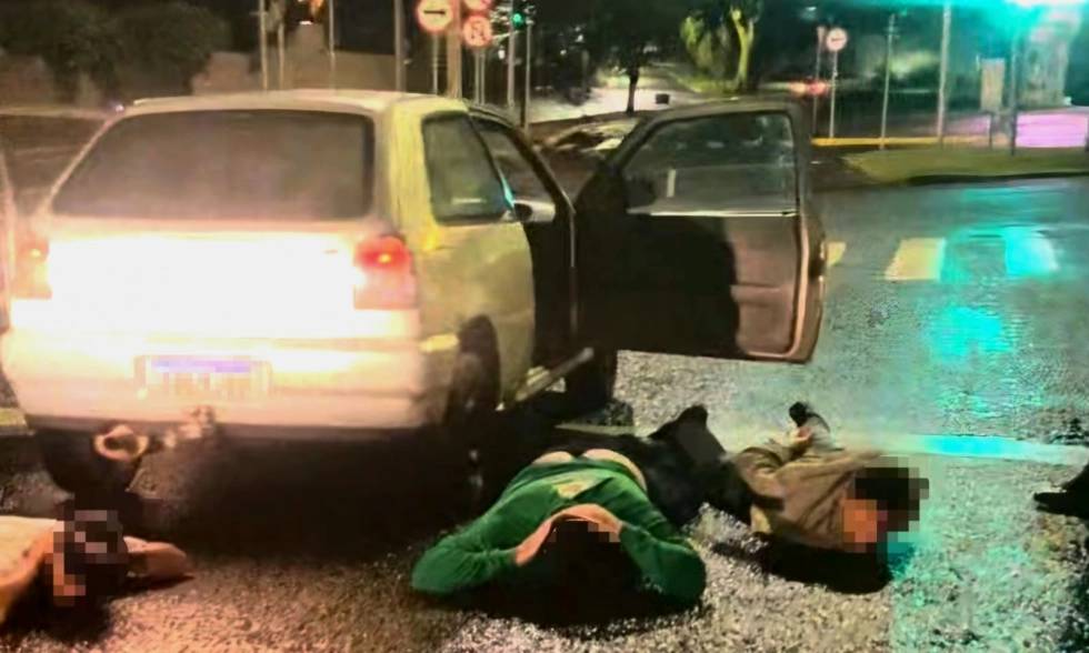Polícia recupera carro roubado e TV de 60 polegadas durante ação contra furtos em Campo Grande