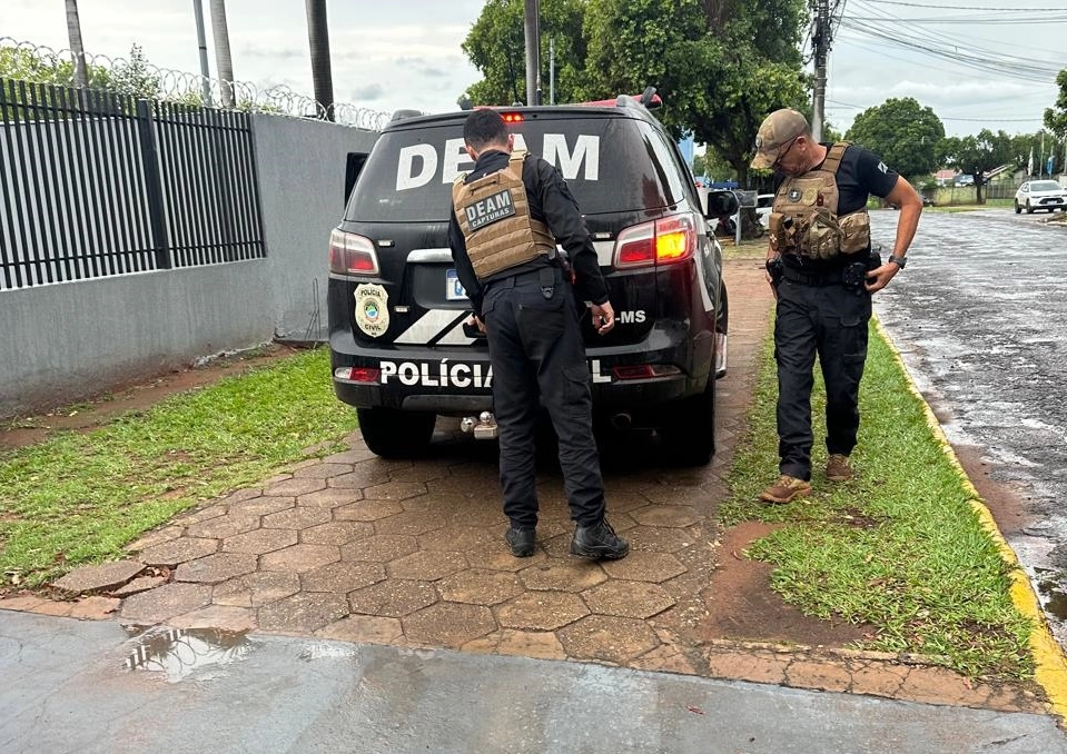 Polícia Civil prende dois foragidos por crimes sexuais durante operação em Aquidauana