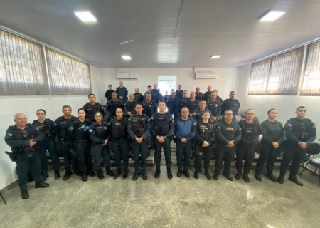 Policiais do 8º BPM participam de capacitação prática para reforçar fiscalização de trânsito em Nova Andradina