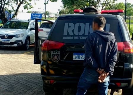 ROMU localiza suspeito de ameaçar ex-mulher e rondar trabalho da vítima