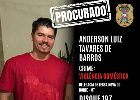Suspeito de agredir idosa em MT está foragido e pode estar na fronteira de MS