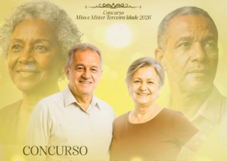 Concurso Miss e Mister Terceira Idade 2026 será realizado na próxima sexta-feira