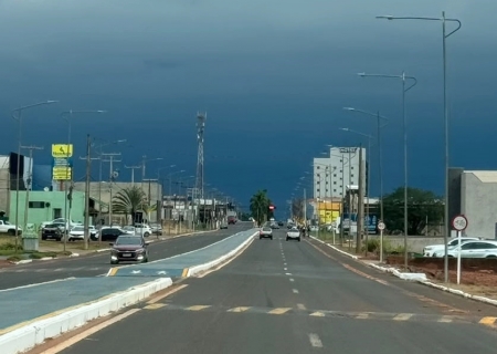 Inmet alerta para tempestades e ventos acima de 60 km/h em todo MS nesta quarta-feira