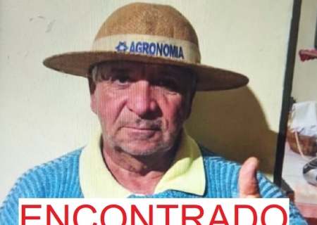 Idoso de 65 anos desaparece em Nova Andradina e família pede ajuda