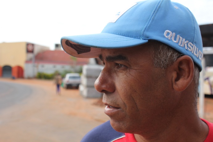 Morador est&aacute; feliz em ver a cidade em obras - Foto: Jornal da Nova
