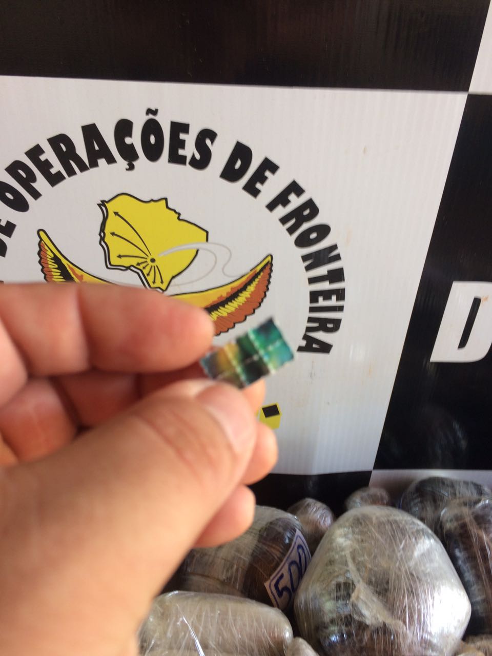 LSD apreendido est&aacute; avaliado em mais de R$ 2,5 milh&otilde;es - Foto: DOF/Divulga&ccedil;&atilde;o