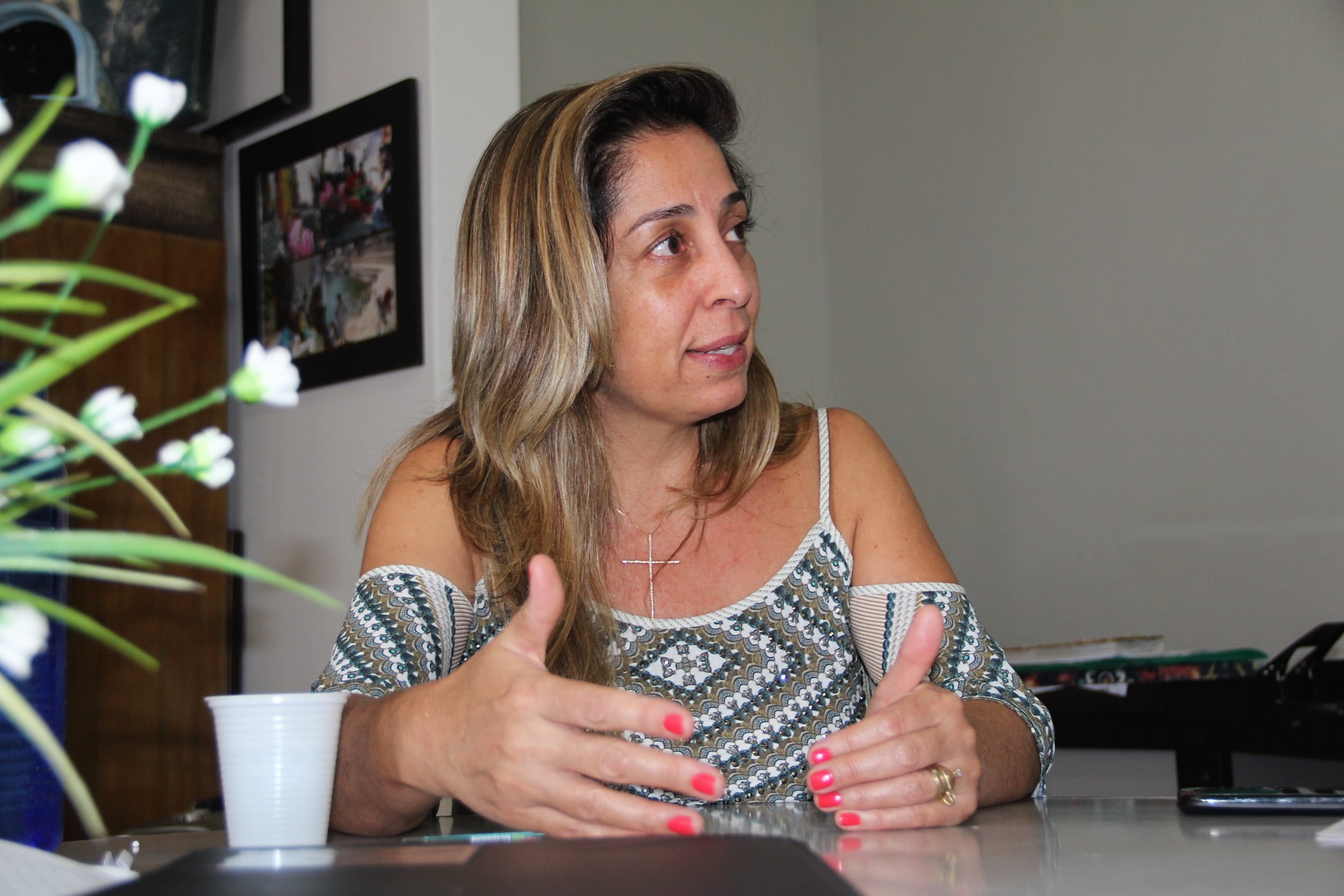 Ana L&uacute;cia Ferreira Vasconcellos, diretora-presidente da Funac &ndash; Foto: Luis Gustavo/Jornal da Nova
