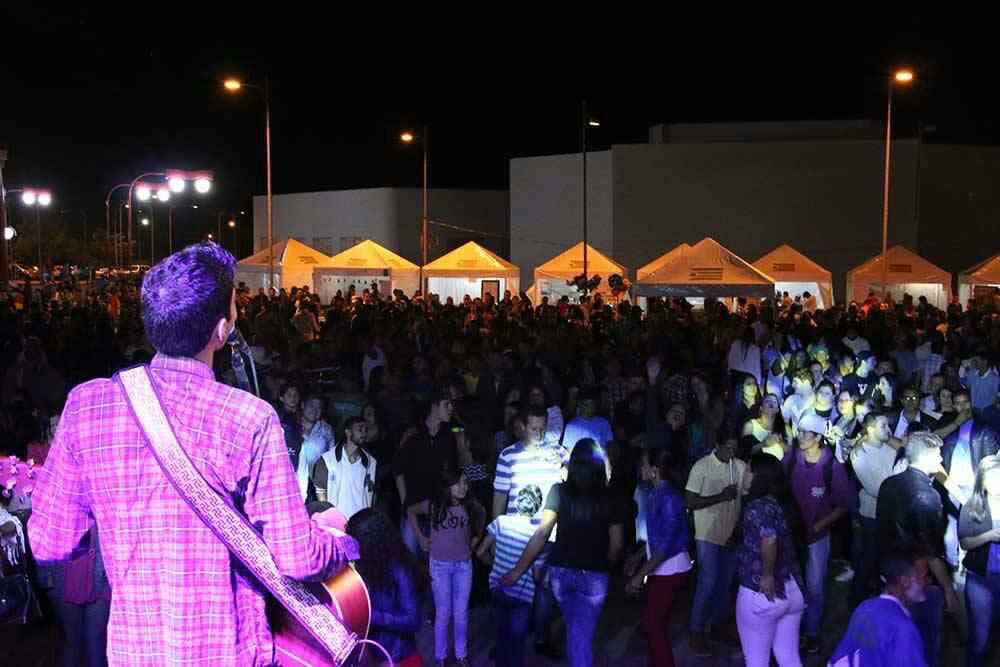 &Aacute;lefe Andrey durante apresenta&ccedil;&atilde;o - Foto: Arquivo Pessoal