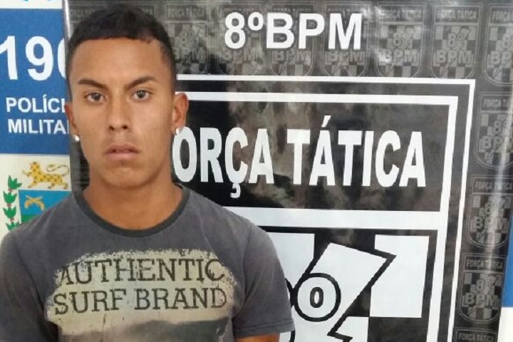 Jovem foi autuado em flagrante e est&aacute; a disposi&ccedil;&atilde;o da Justi&ccedil;a &ndash; Foto: Jornal da Nova