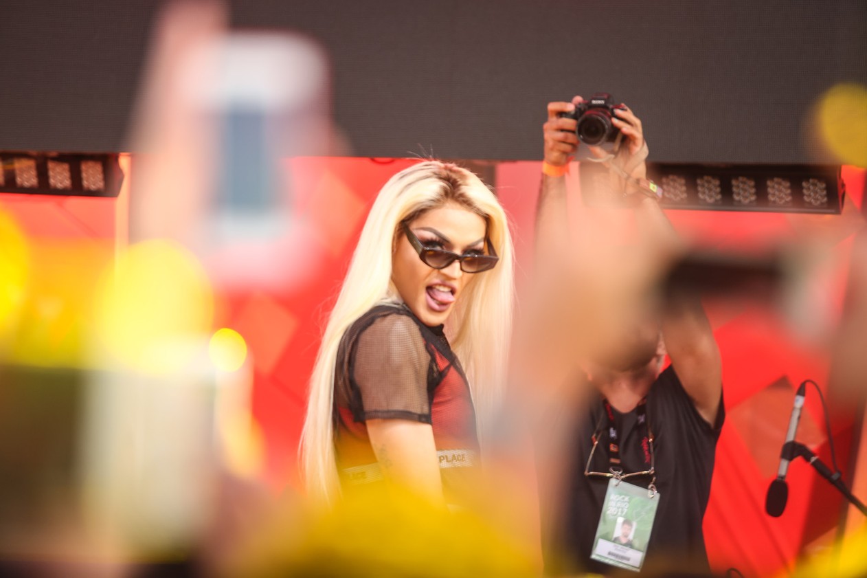 Pabllo Vittar faz show no Palco Itaú no Rock in Rio - Foto: Fábio Tito/G1